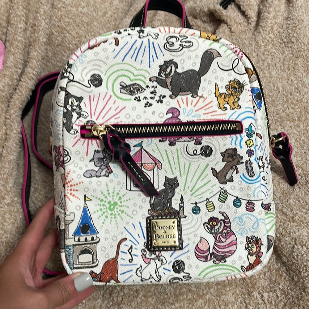 Dooney and Bourke Disney Cats backpack